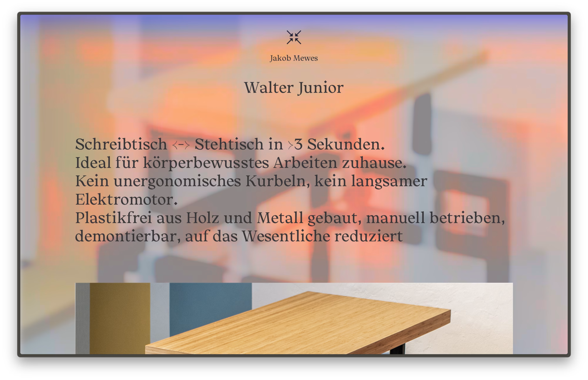 Redesigned HFBK Hamburg Design Department website