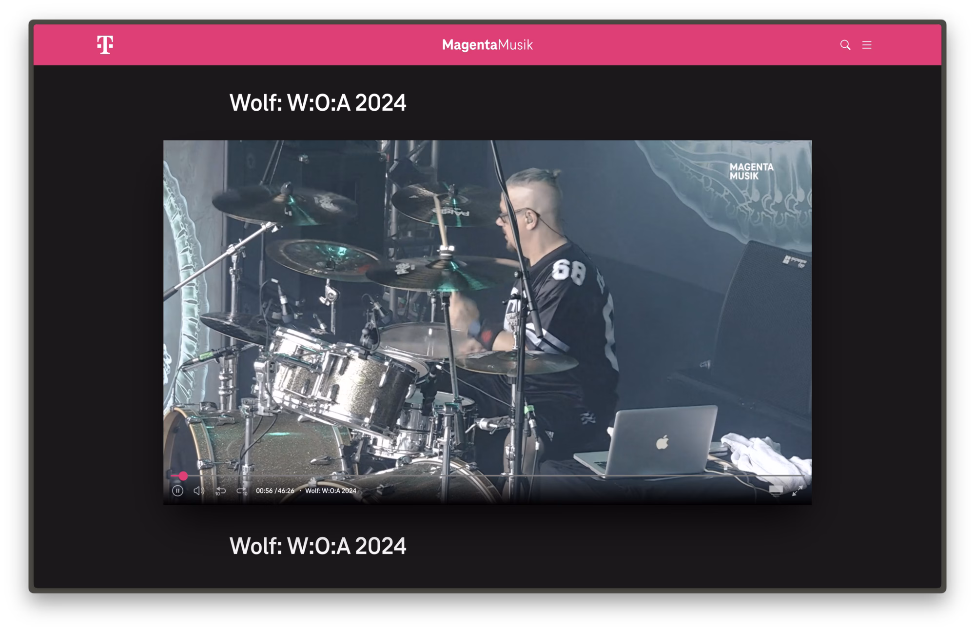 video player interface design